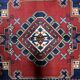 Tapis vintage persan de style européen Shiraz 100 cm x 142 cm années 1950 - 1C1232