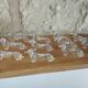 Set of 12 Danone knife rests – Dogs – Bakelite / hard plastic – Year