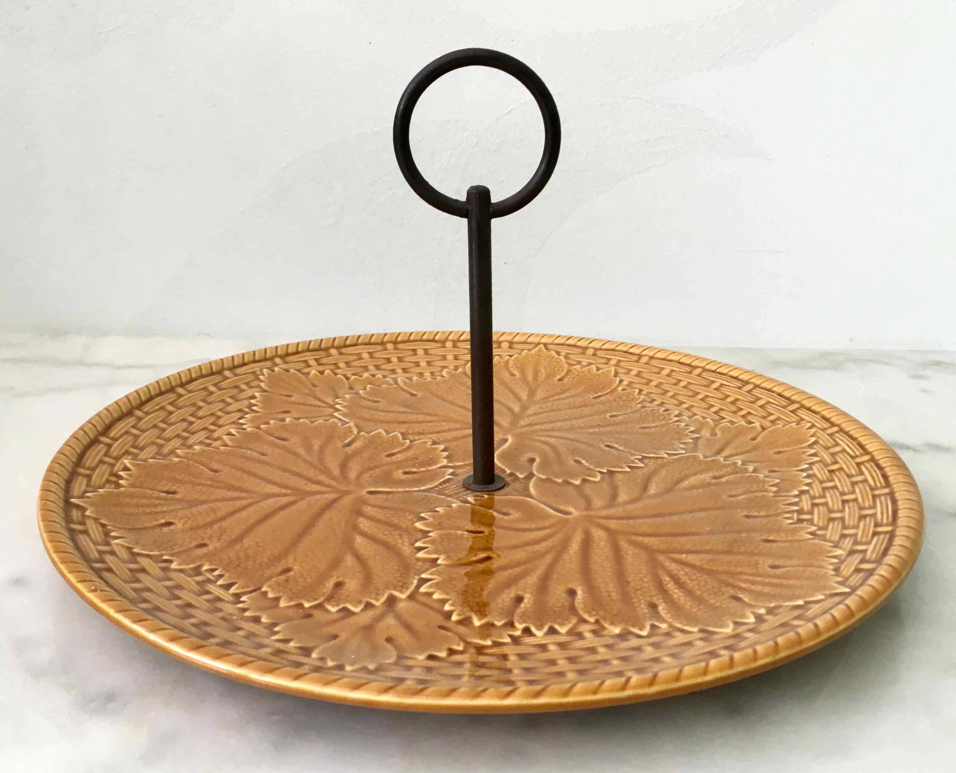 Gien earthenware cheese board