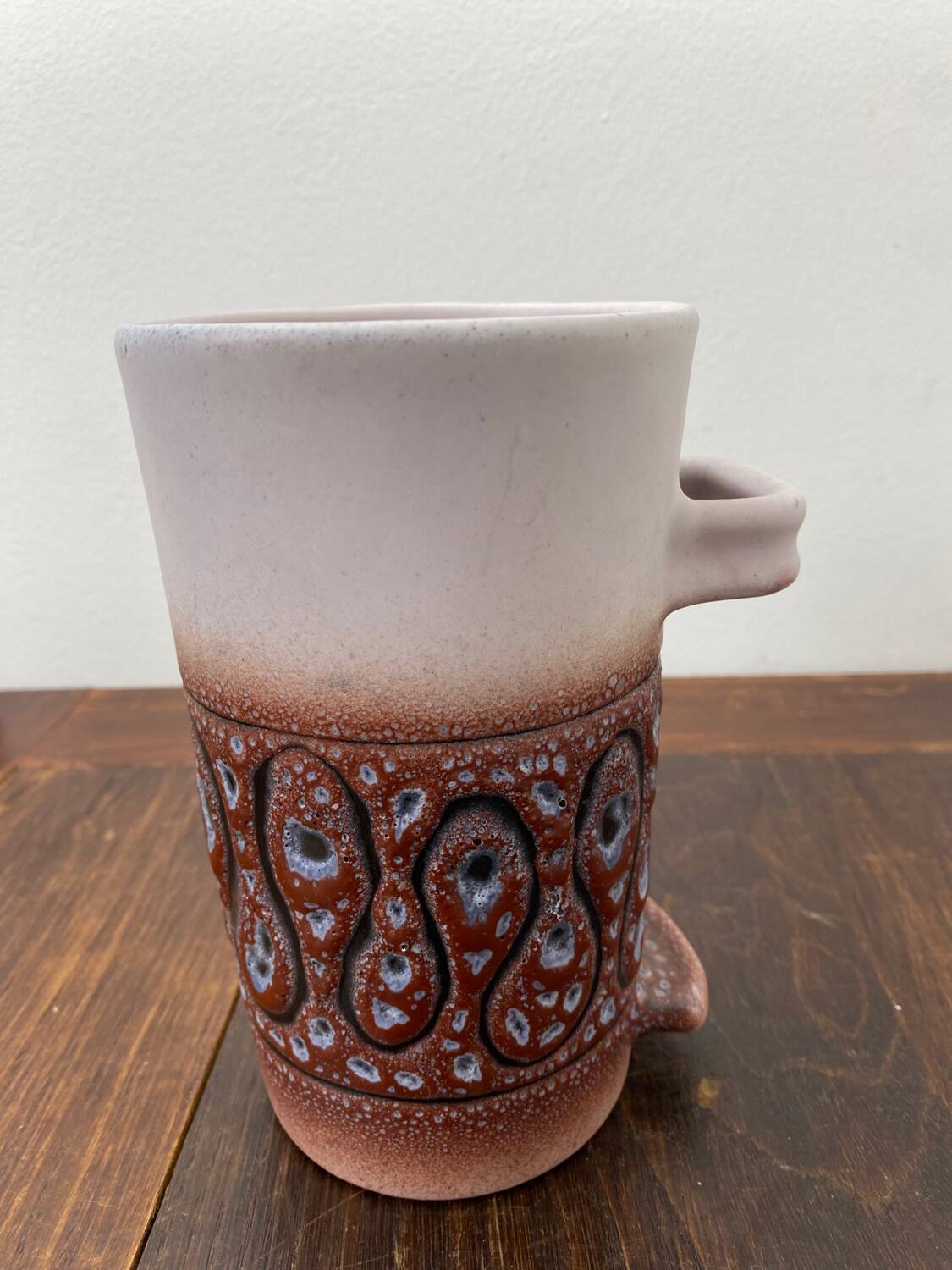 Jean Austruy stoneware vase or pitcher