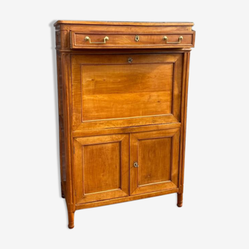 Louis XVI-style cherry secretary