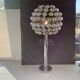 Lampe Vintage Cinétique Abat Jour Kare Plexi  Chrome Space age