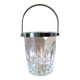 Vintage DArques Crystal Ice Bucket Diamond Tips