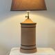 Lampe terracotta façon chanel vintage