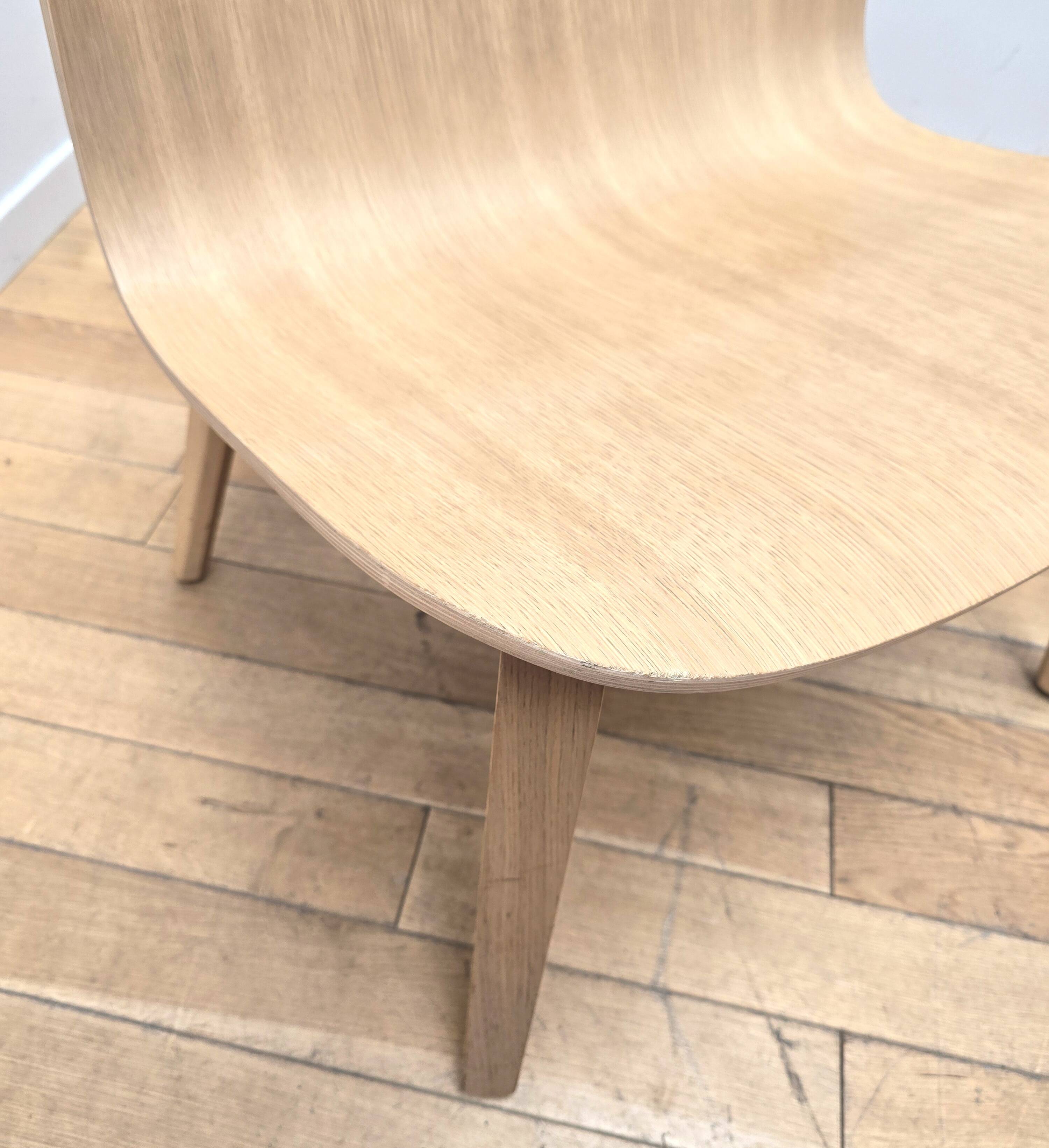 Set of 4 Muuto armchairs