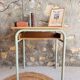 Vintage school desk refurbished