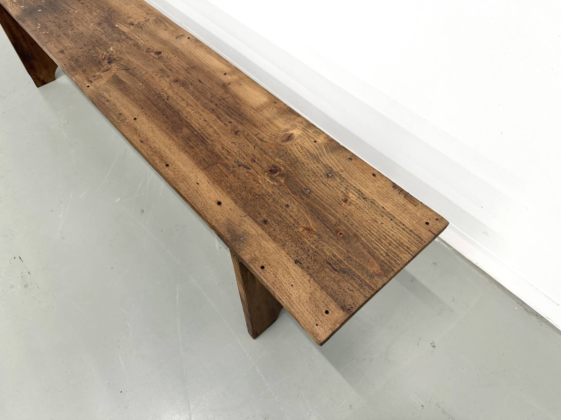 Restored Pine Farm Bench