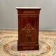 Bedside of the period Charles X in marquetry XIXth