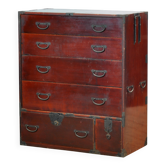Commode Tansu japonaise, vers 1870