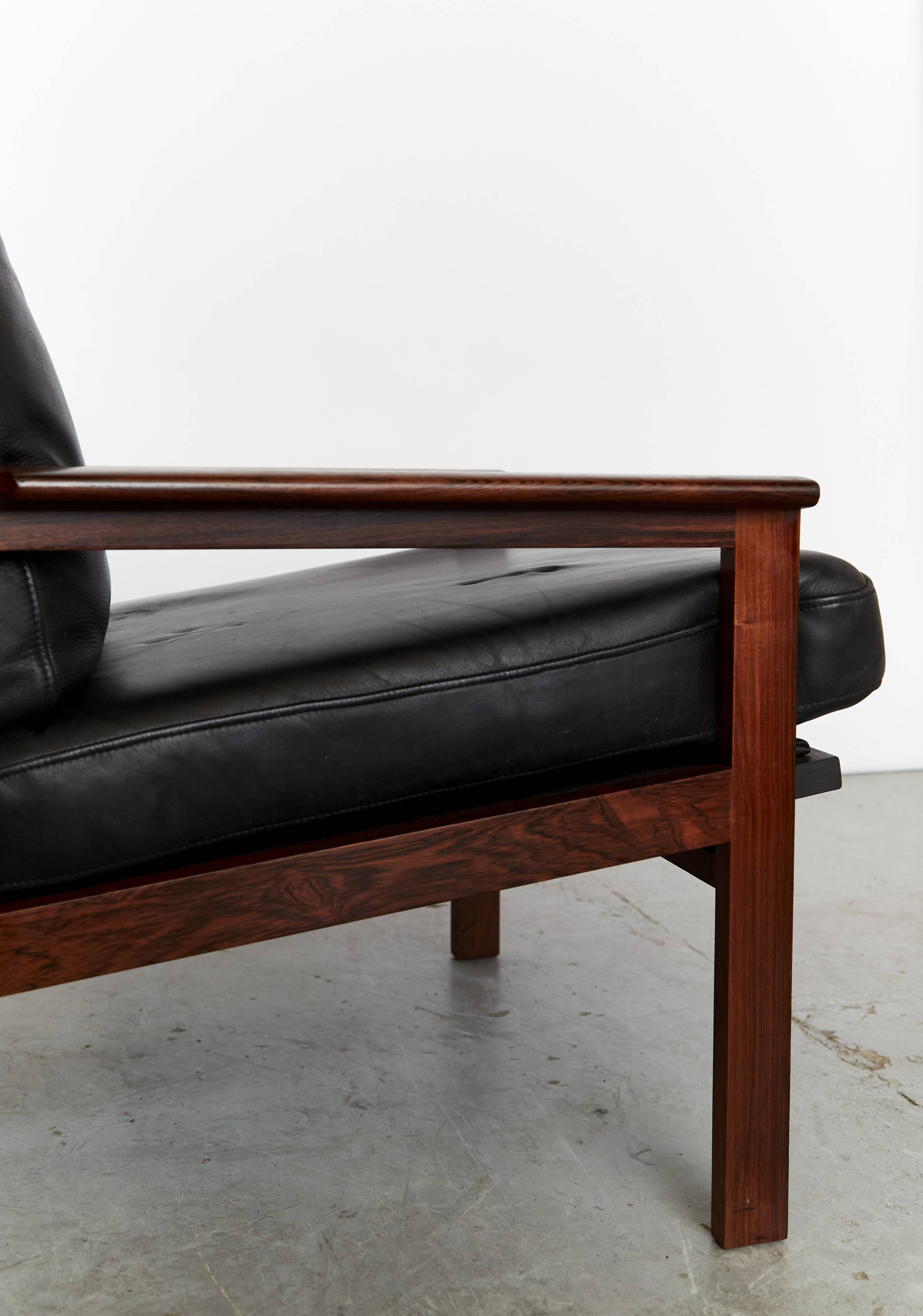 Fauteuil Mid-Century "Capella" par Illum Wikkelsø pour Niels Eilersen