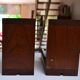 Pair of Louis Kalff wall lights, teak opalines from the 50s/60s.