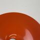 Rare Orange 50cm Charlotte Perriand Disc Wall Light by Staff, Germany 1970