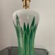 Vintage porcelain and brass lamp bases