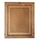 Dipinto "Rose Rosse" – Firmato WALTER – Elegante Cornice Dorata
