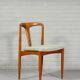 Set of 8 teak 'Juliane' Dining Chairs by Johannes Andersen