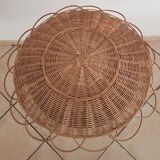 Vintage worker in rattan