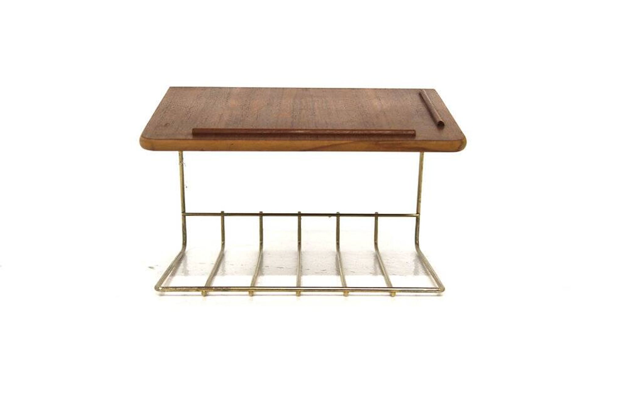 Étagère murale scandinave en teck, Suède 1960