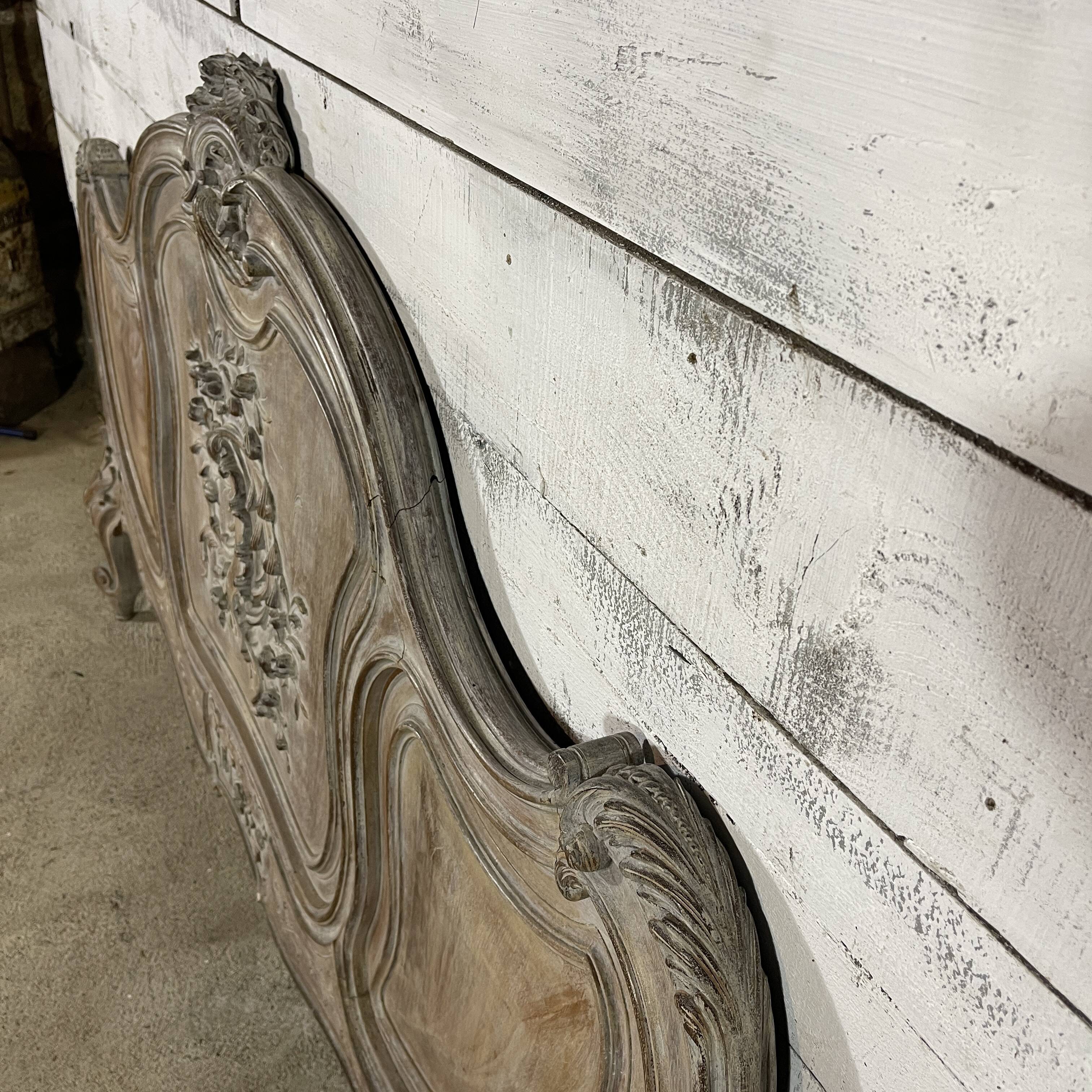 Louis XV rocaille headboard