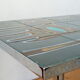 Coffee table in ceramic tiles 60s/70s