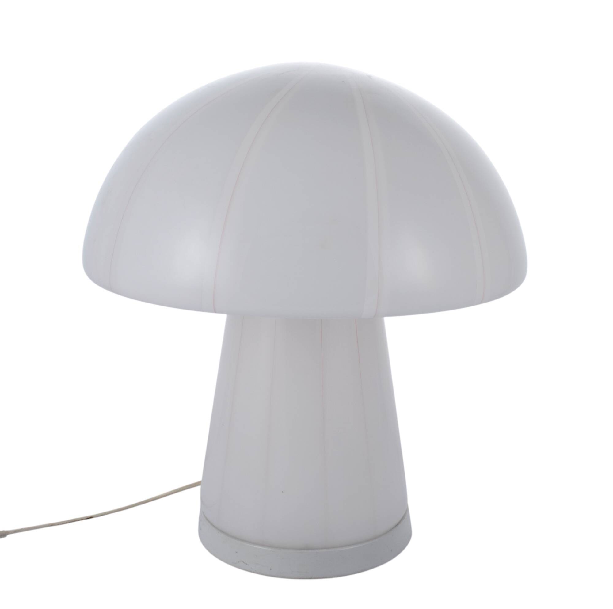 Mushroom Murano Glass Table Lamp, Italy, 1970s