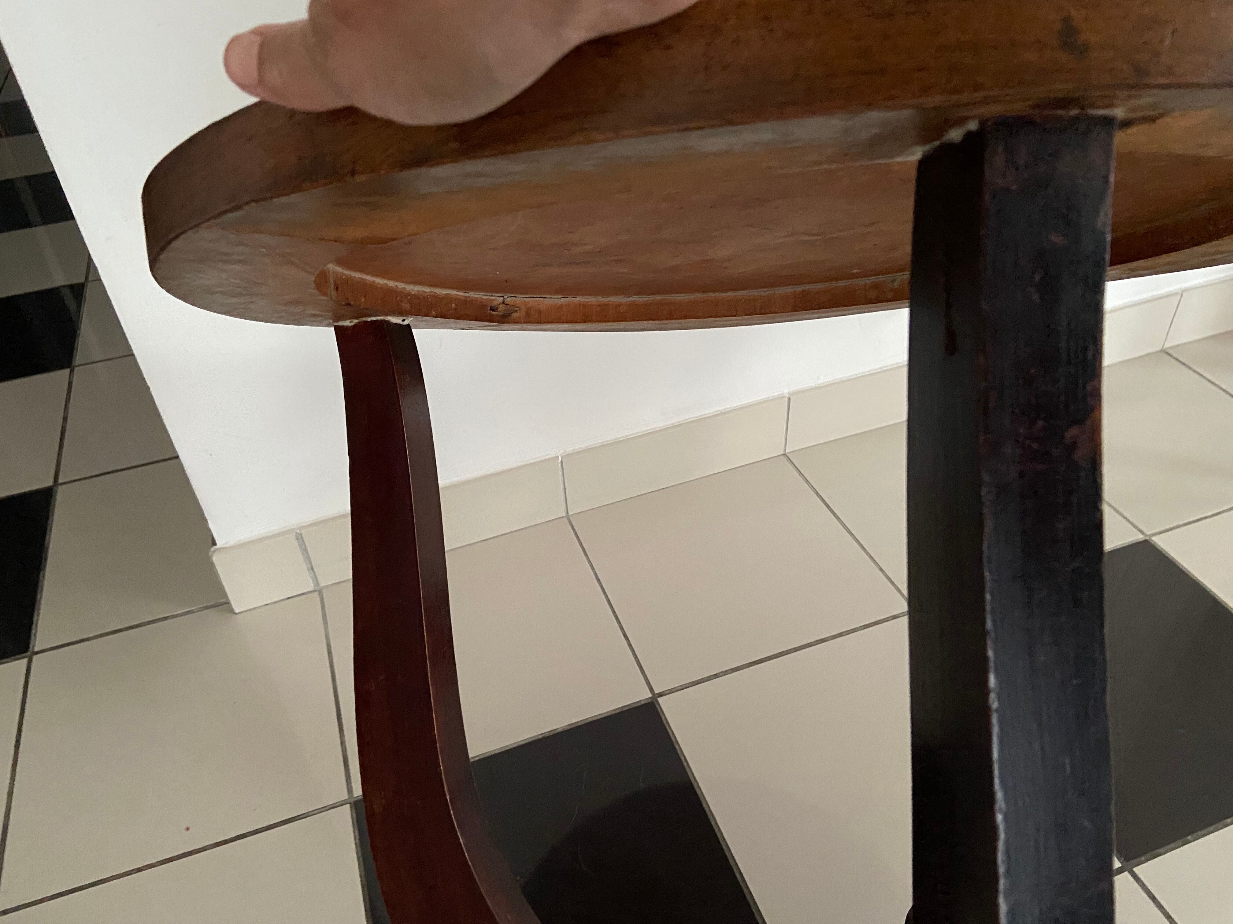 Art Deco pedestal table