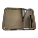 Large Silver Metal Serving Tray