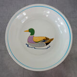 Set of 8 hollow plates Ceraminter, Italy