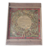 Jeu de l'oie et dames très ancien