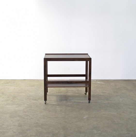 Serving rolling vintage rosewood - 1960