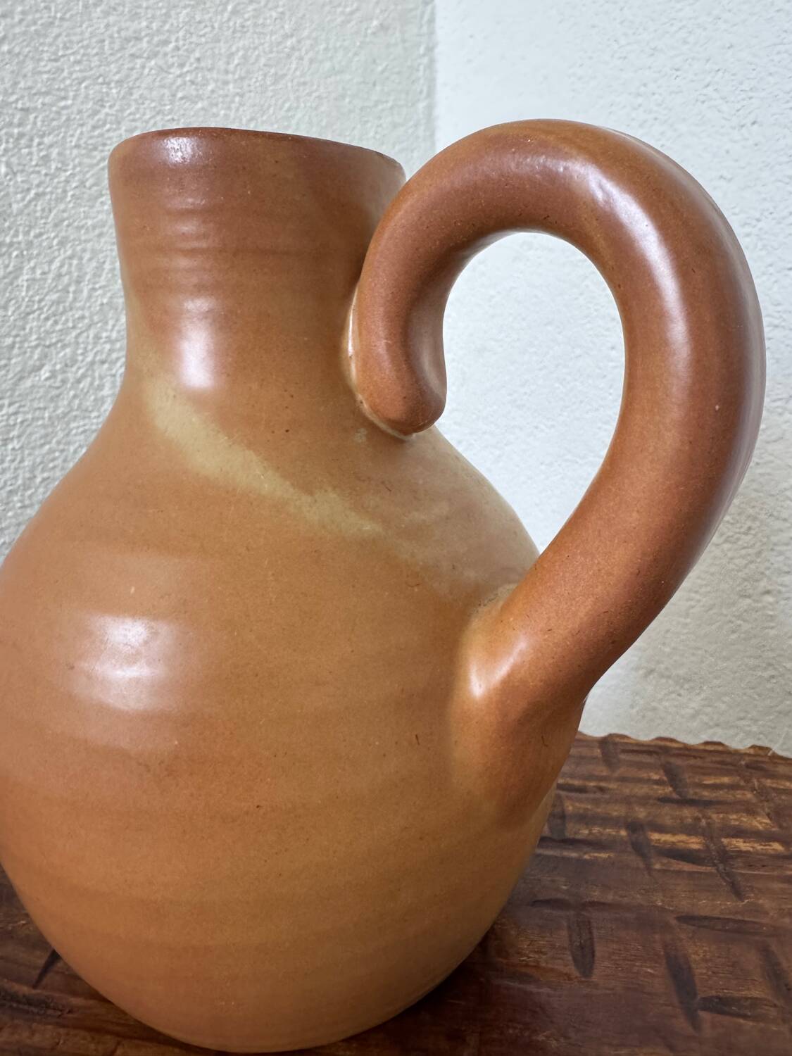JP Gasnier stoneware pitcher from the 70s