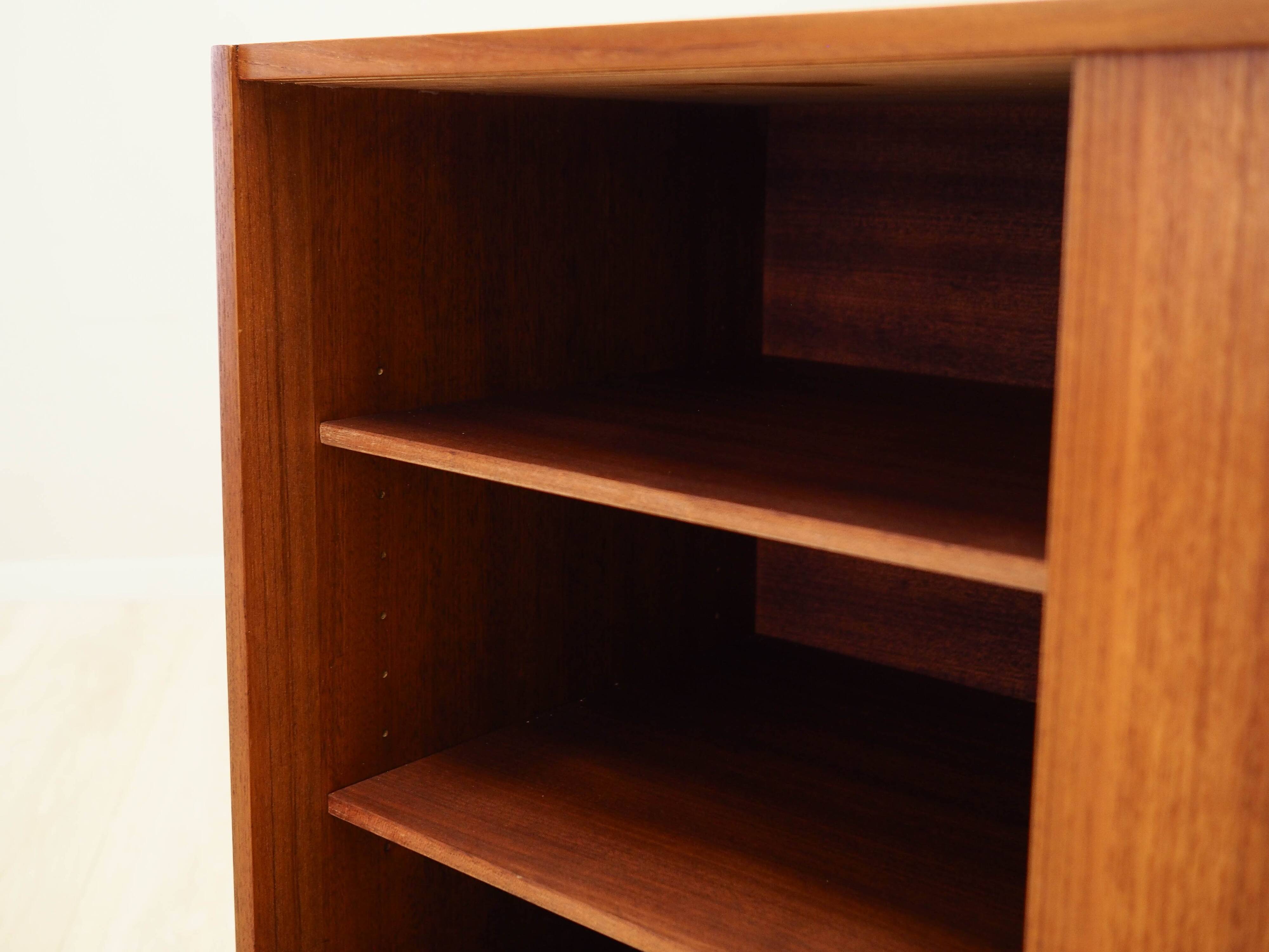 Teak cabinet, Danish design, 1970s, production: Denmark