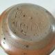Covered pot in artisanal stoneware with an owl – signed Plume