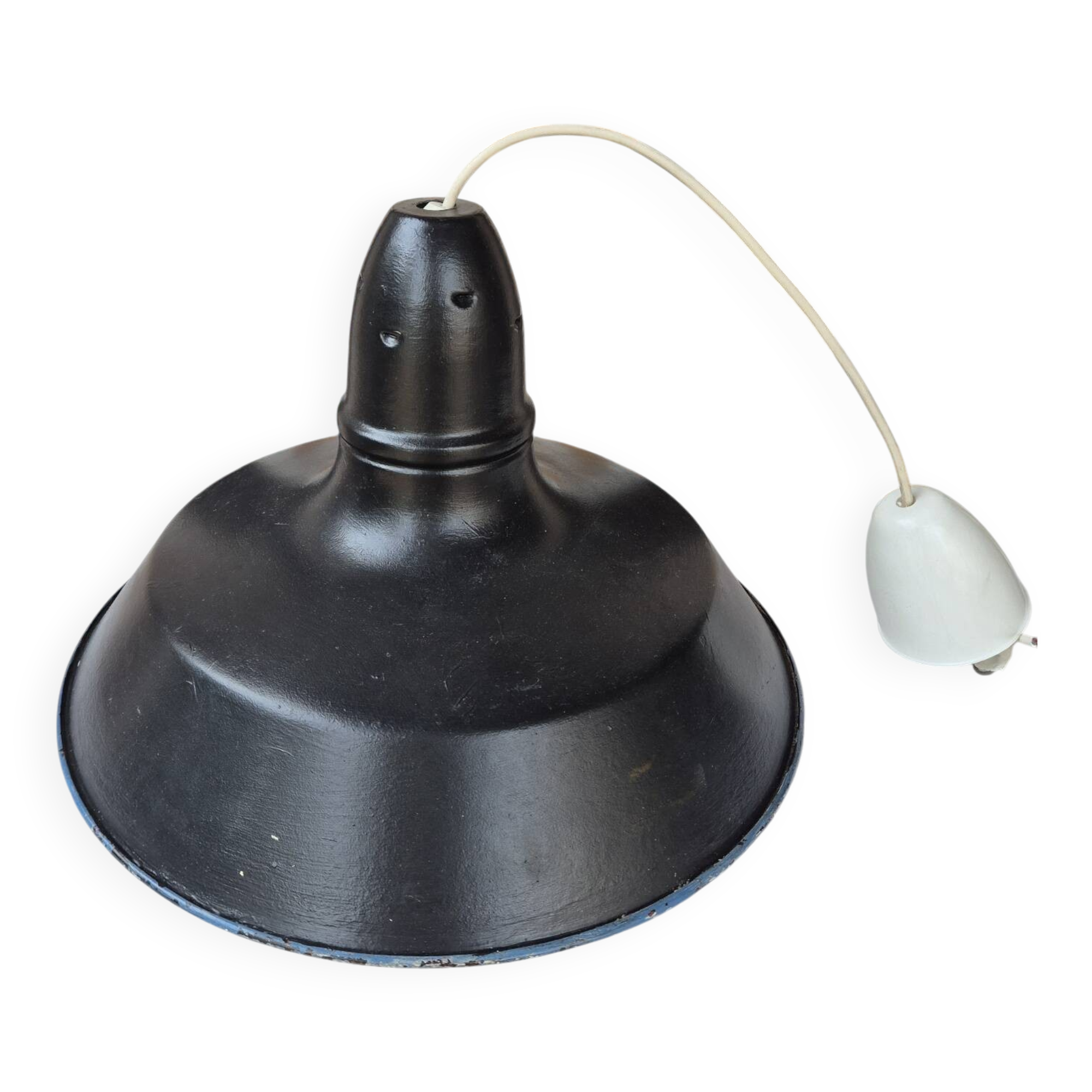 Suspension gamelle lampe industrielle lustre