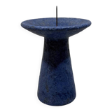 Blue ceramic candle holder 1960’s