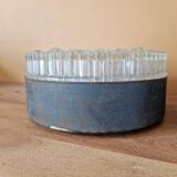 Pair of ceiling lights - staff leuchten - in moulded bubble glass - design 1960