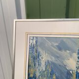 Contemporary abstract painting