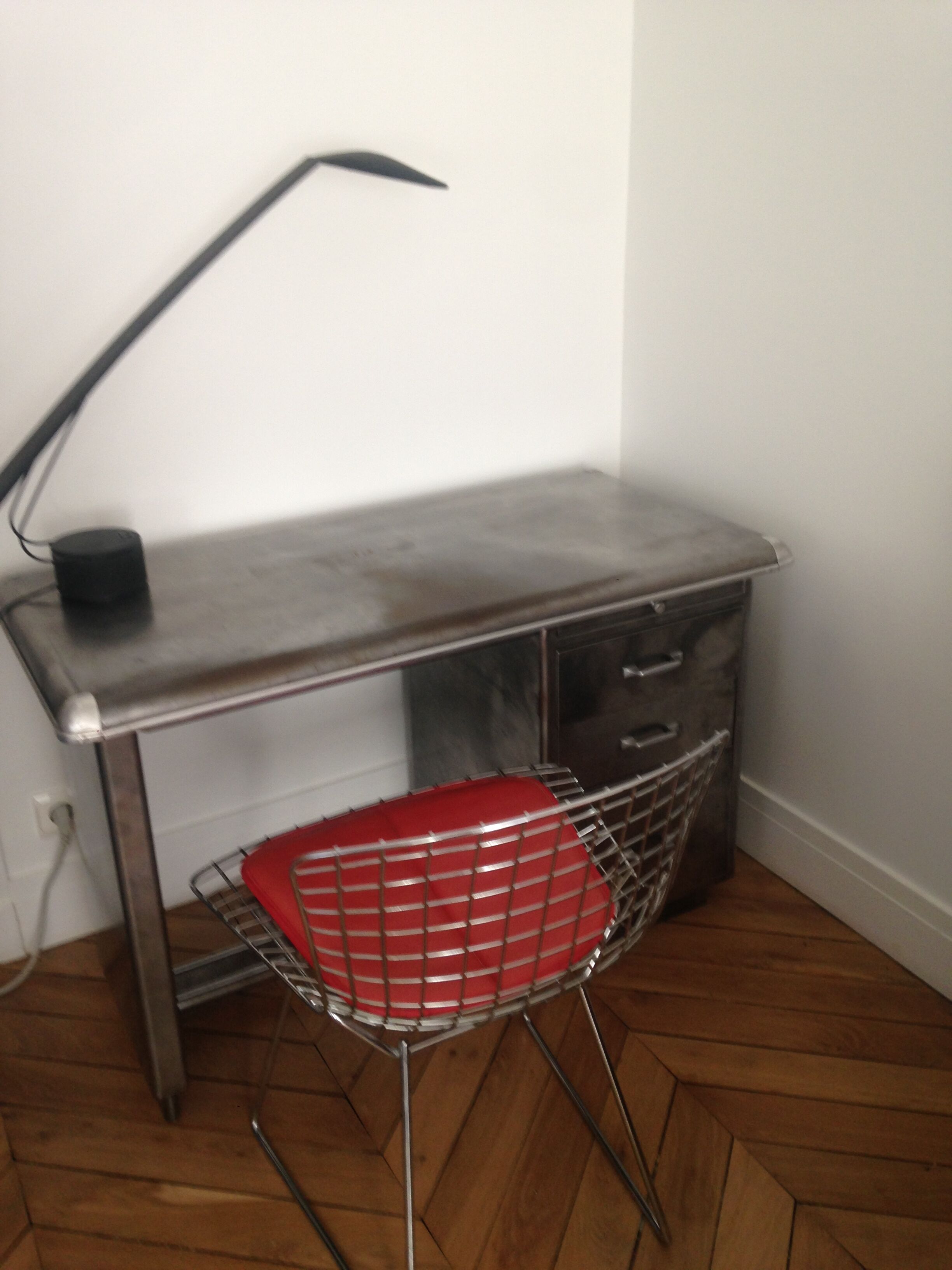 Industrial metal office