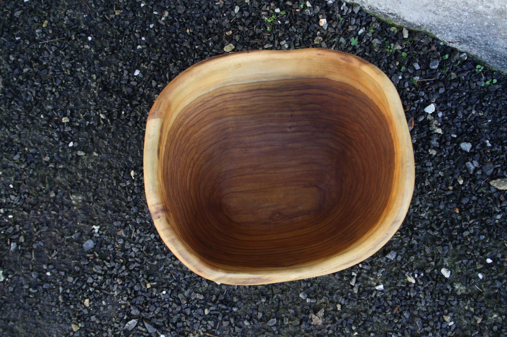 Saladier en bois d'olivier