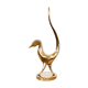 Oiseau brutaliste en bronze par Yves Lohé, années 80