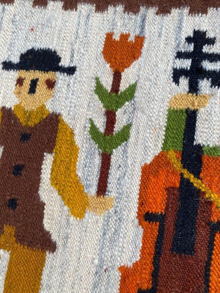 Mid-century Polish tapestry