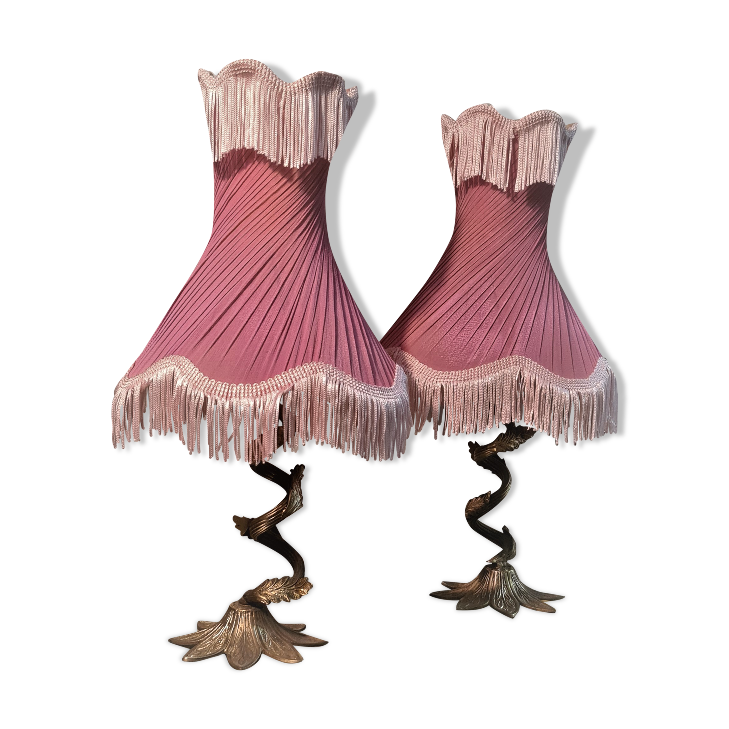 2 bedside lamps 1900