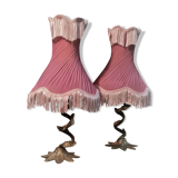2 bedside lamps 1900