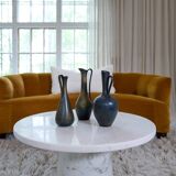 Collection of 3 ceramic containers by Gunnar Nylund Rörstrand Sweden, 1950s.