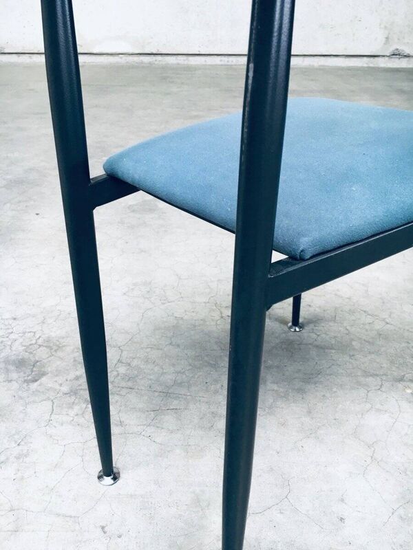 Postmodern Lolly Dining Chair Set from Fly Line, Italy, 1980s, Set of 9