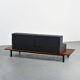 Cansado bench in mahogany by Charlotte Perriand, Mauritania, 1962
