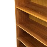 Vintage teak large bookcase Danish design 60s