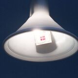 Vintage Mini Suspension Lamp P&T Danish by Michael Bang for Holmegaard, 1970s