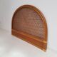 Vintage rattan headboard