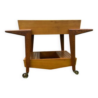 Chariot de bar vintage français 1950