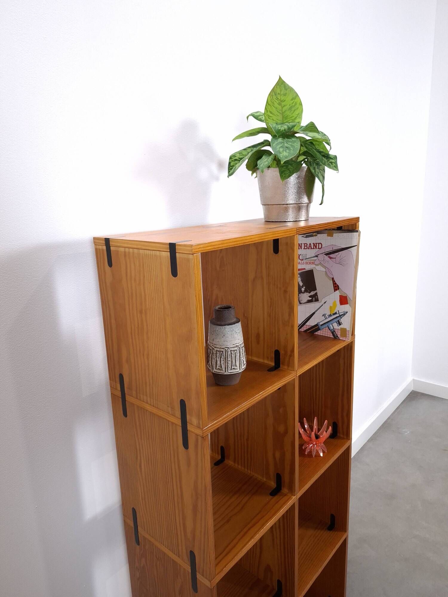 Vintage Danish Poul Cadovius Cubex modular shelving unit Cado 1960s